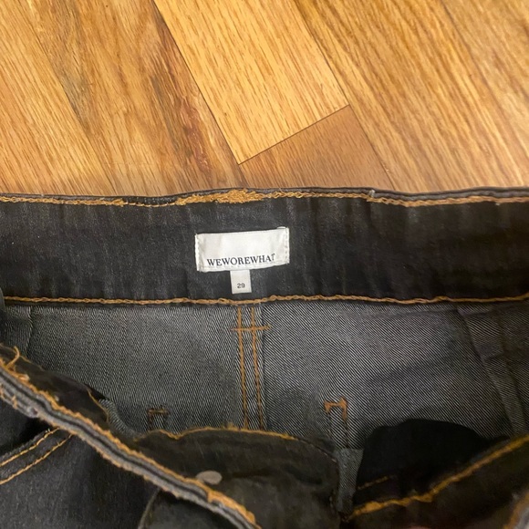 WeWoreWhat Utility Straight Leg Jeans - Picture 5 of 5